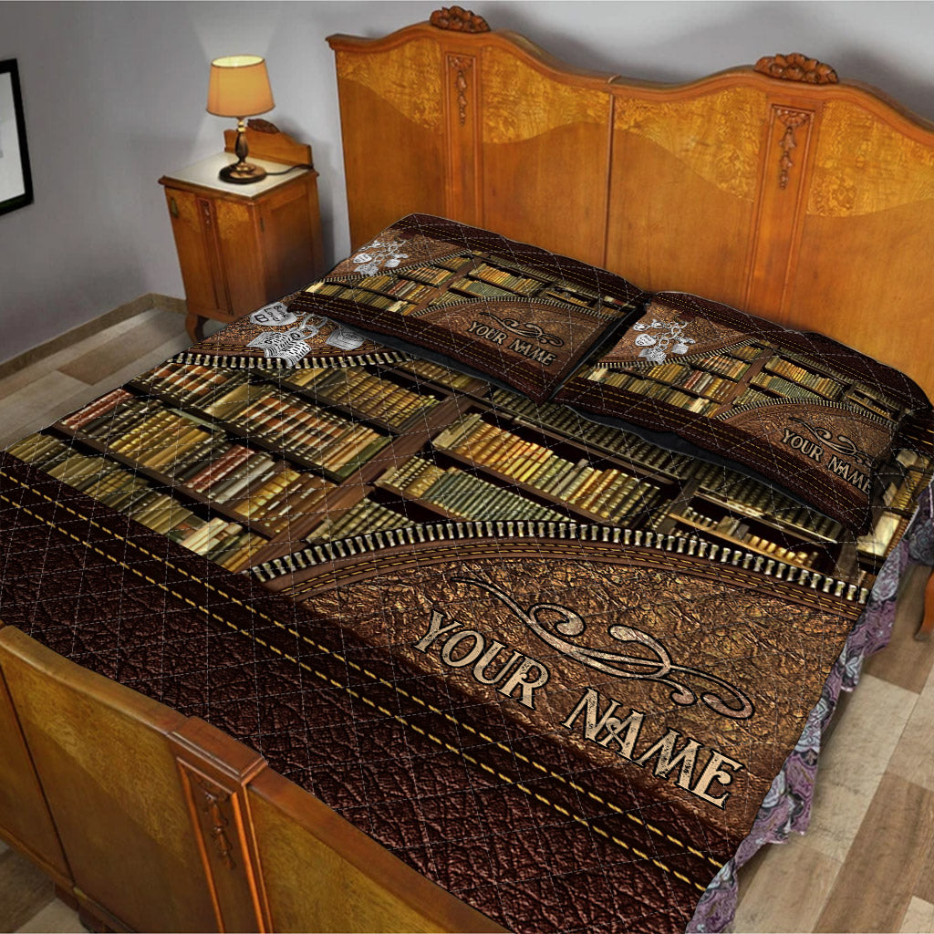 Bibliothek – Personalisiertes Bibliothekar-Bettwäscheset