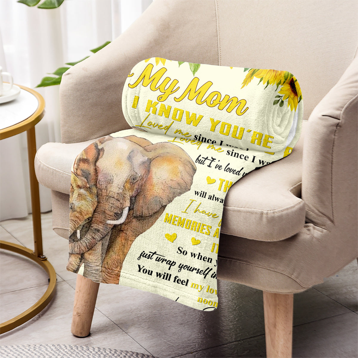 I've Loved You My Whole Life - Gift for grandma, sister, mom, grandma, aunt - Personalized Blanket