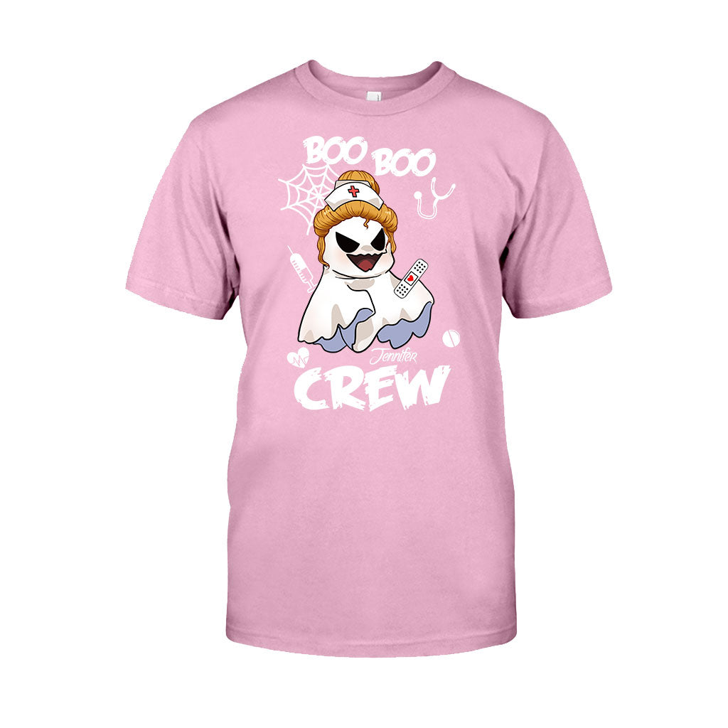 Boo Boo Crew - Personalized Nurse T-shirt And Hoodie