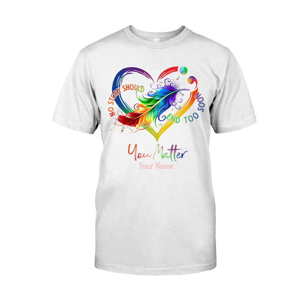 Dein Leben zählt – Personalisiertes T-Shirt und Hoodie zur Suizidprävention