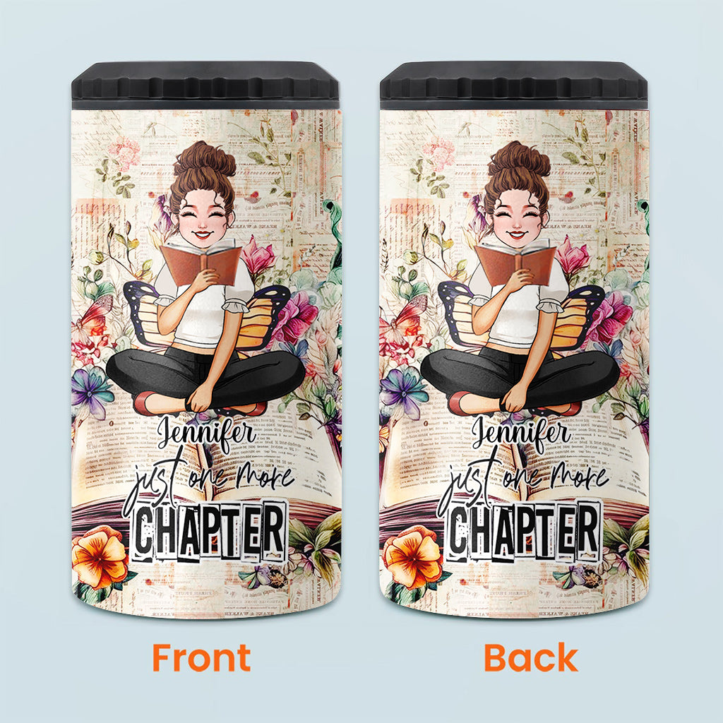 Just One More Chapter - Personalized Book Can Cooler