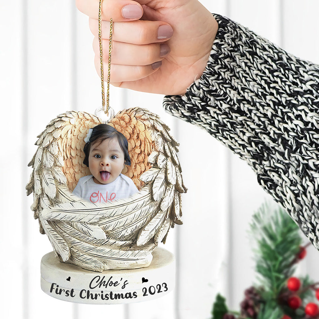 Baby First Christmas - Personalized Newborn Ornament