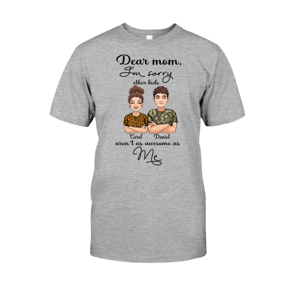 Dear Mom - Personalized Mother T-shirt And Hoodie