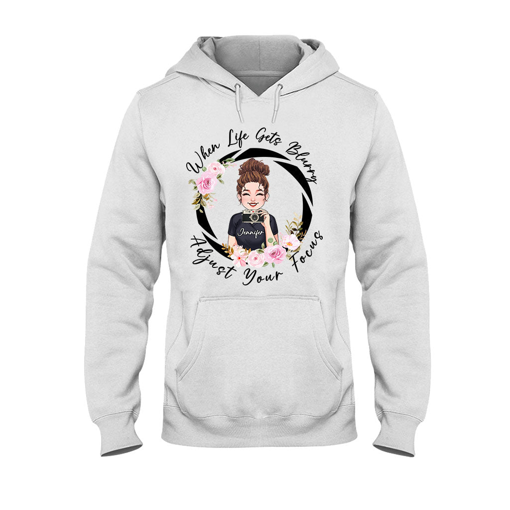 Ajustez votre mise au point - T-shirt et sweat à capuche personnalisés pour la photographie