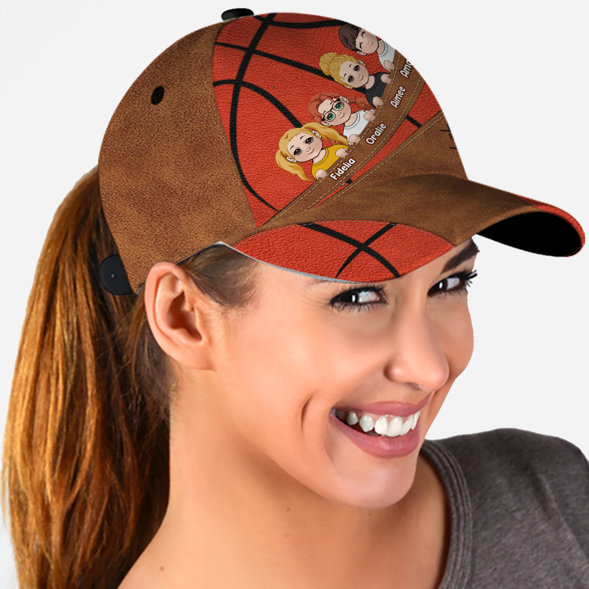 Basketball Mom - Personalized Basketball Classic Cap