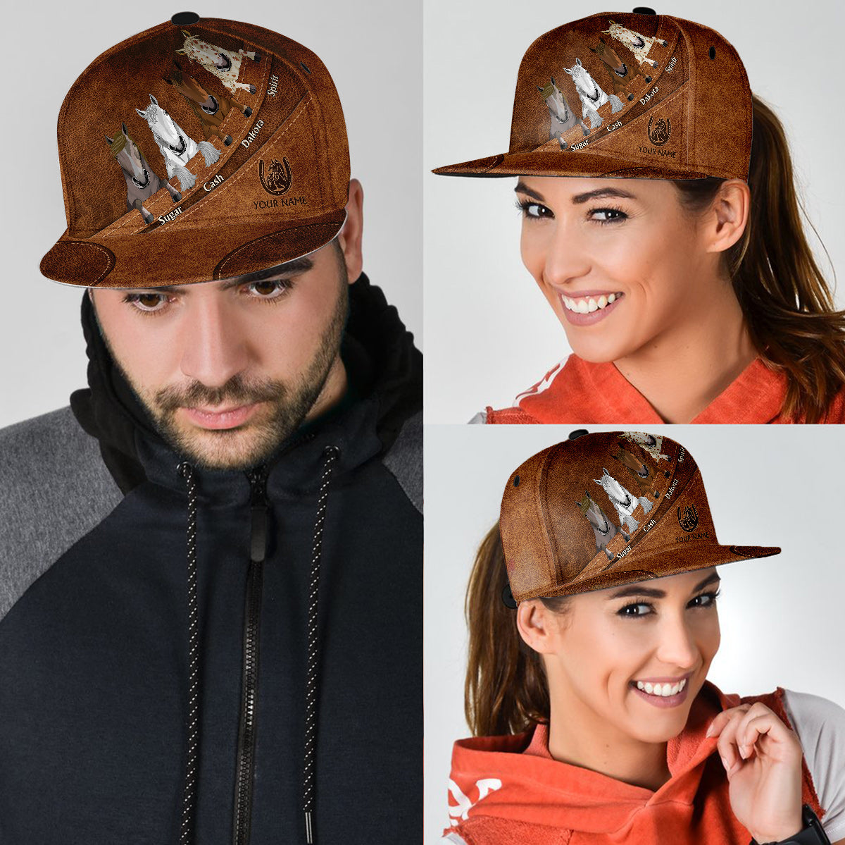 Love Horse - Personalized Horse Snapback