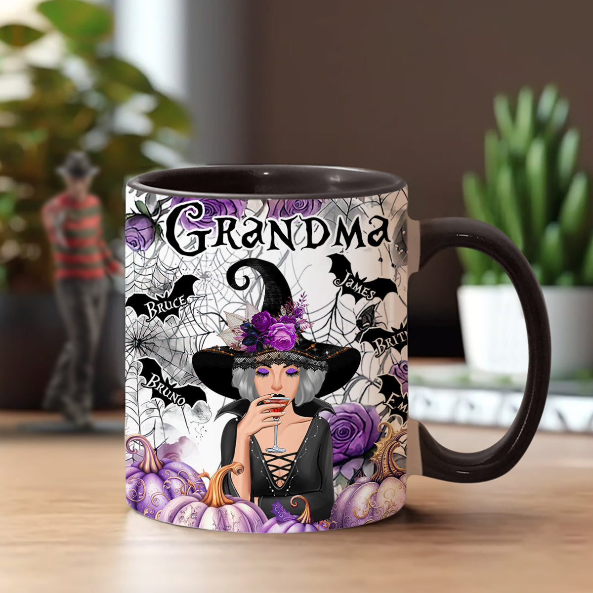 Mug personnalisé « Grand-mère Sorcière »