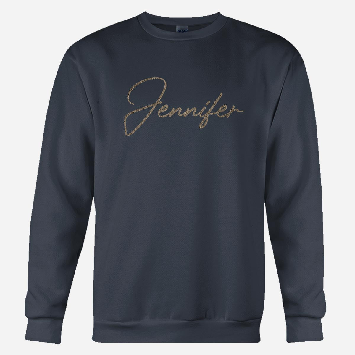 Personalisierter Pullover mit Stickerei für Stiefväter – individueller Name