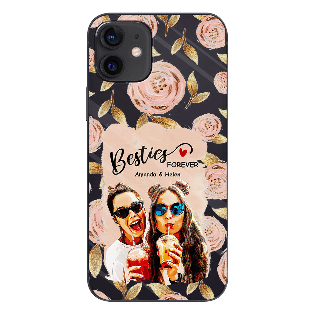 Besties Forever - Personalized Bestie Clear Phone Case