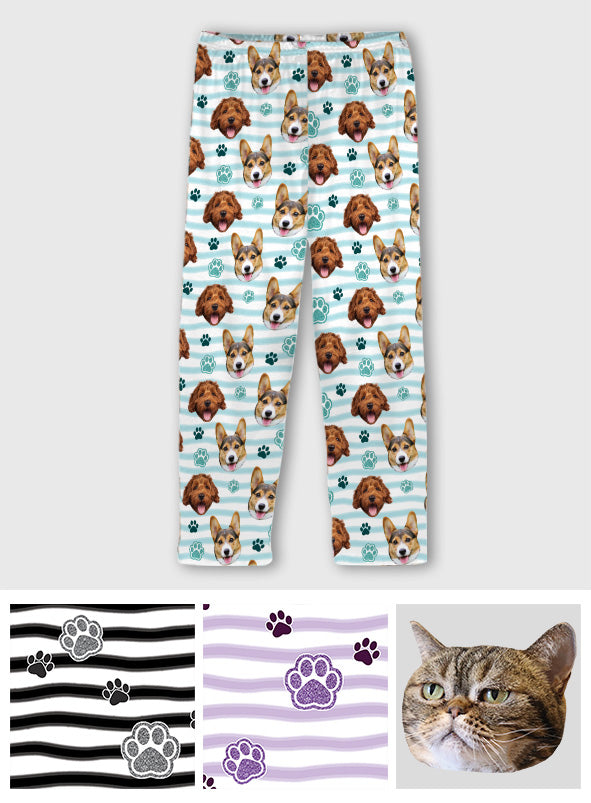 Ambiance maman de chien - Pyjamas à boutons personnalisés pour chien