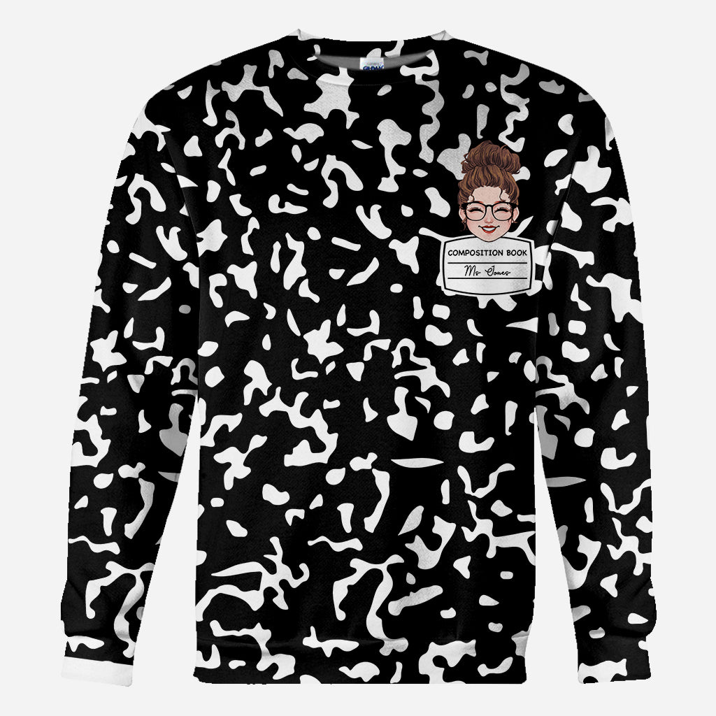 Welcome Back To School - Personalized Teacher All Over Shirt