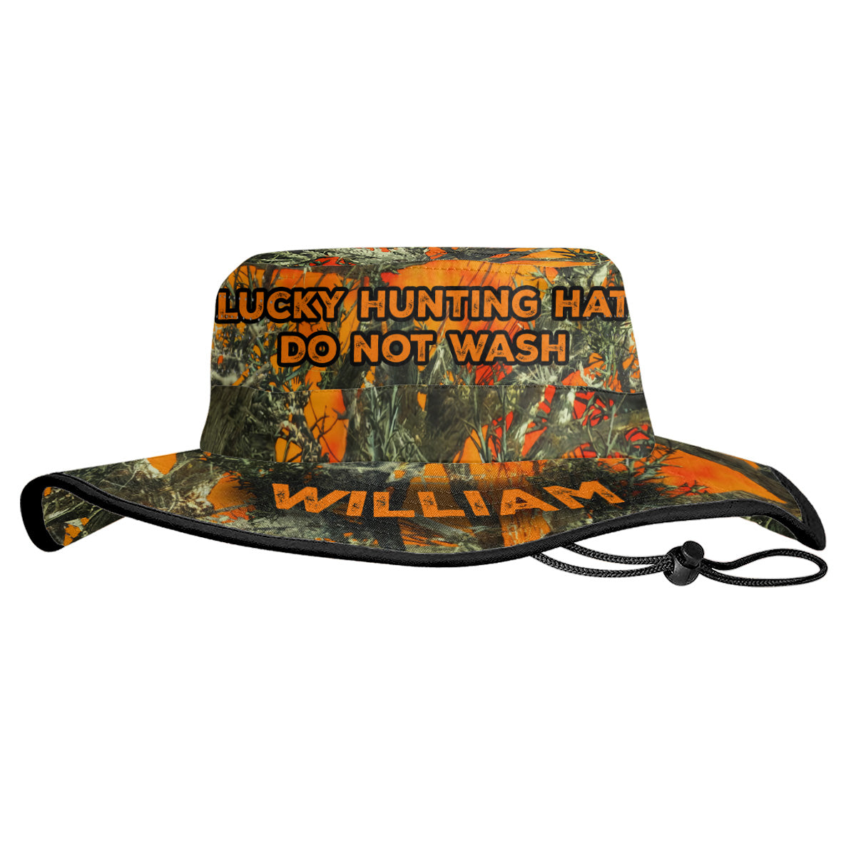 Lucky Hunting Hat - Personalized Hunting Boonie Hat