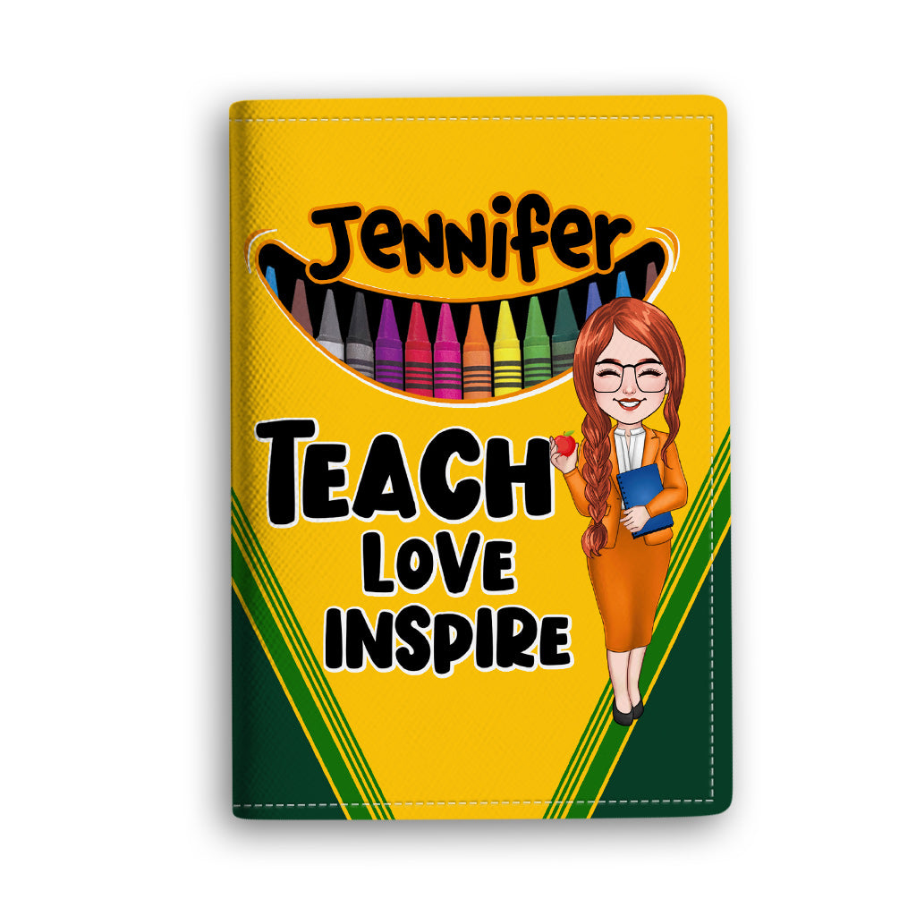 Positive Affirmations Butterfly - Personalized Butterfly Passport Holder