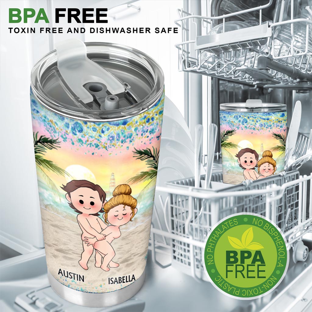 Just For You - Personalized Couple Tumbler