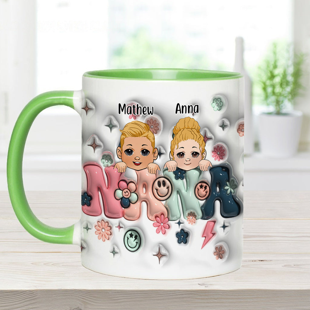 Beste Oma der Welt – Geschenk für Oma – Personalisierte Tasse mit Akzent