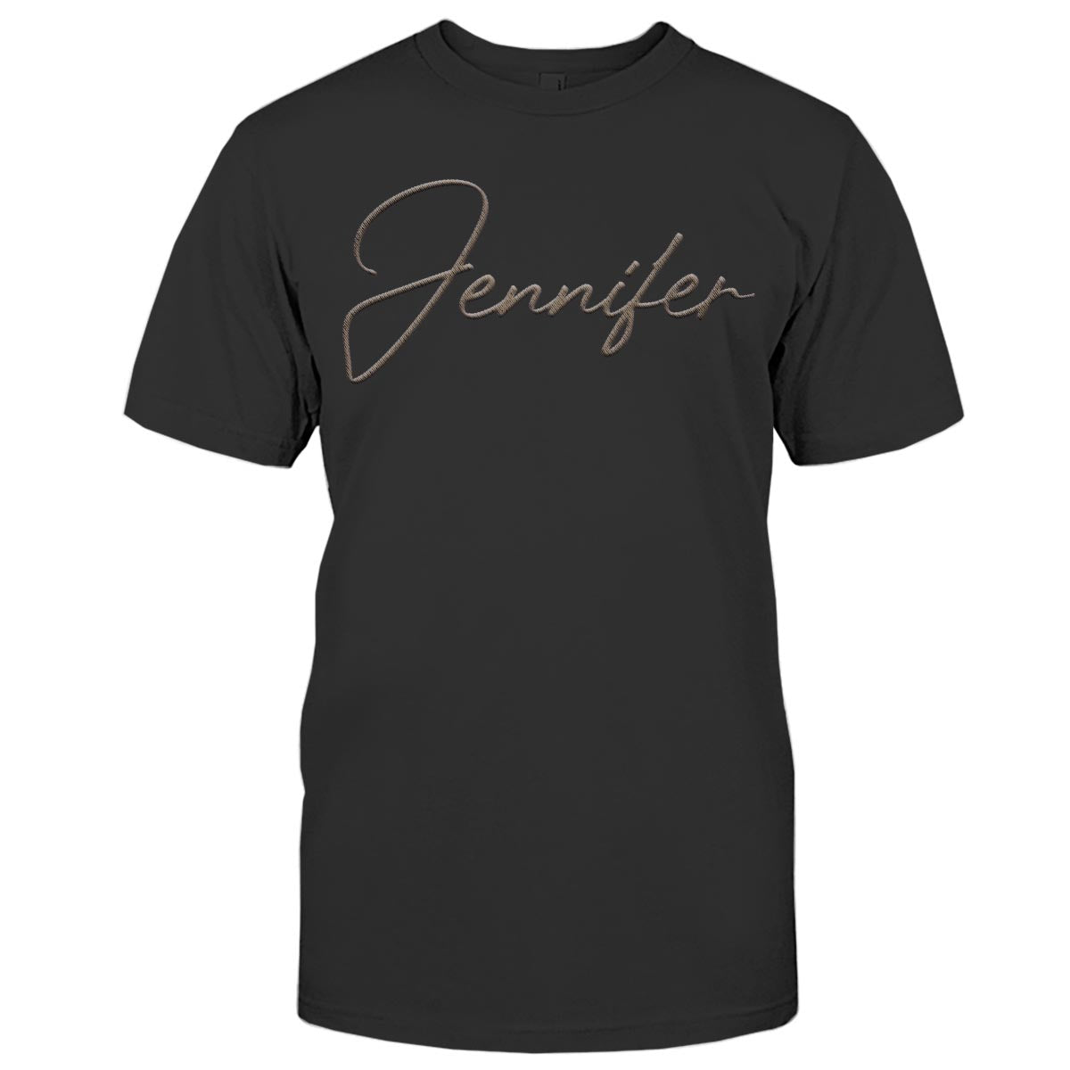 Custom Name - Personalized Sibling Embroidered T-shirt