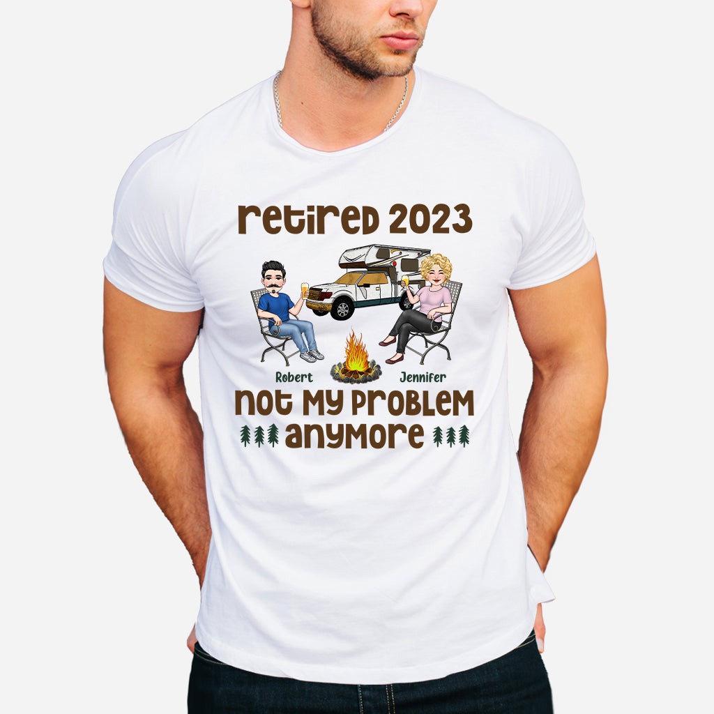 Ce n'est plus mon problème - T-shirt et sweat à capuche personnalisés pour retraités