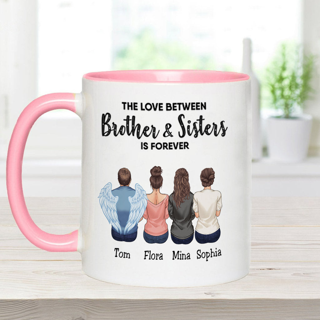 Family Is Forever - Personalized Family Accent Mug