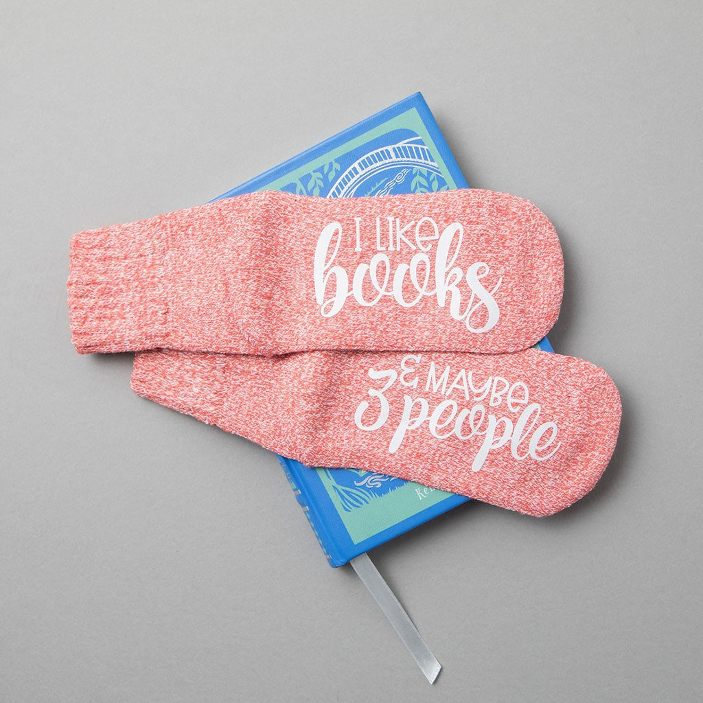 So Many Books So Little Time - Personalized Book Socks