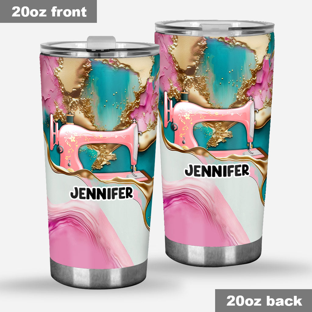 Love Sewing - Personalized Sewing Tumbler