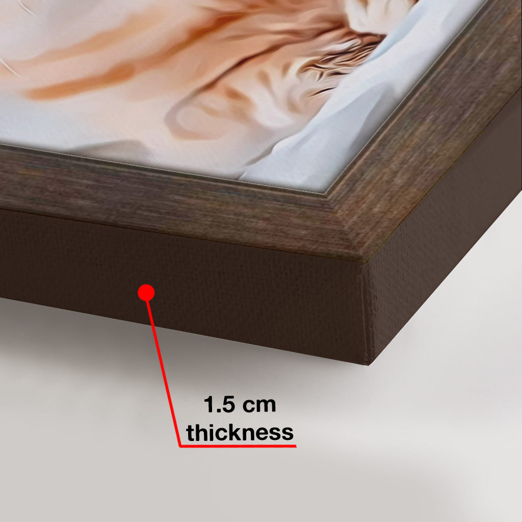 Les anges n'ont pas toujours d'ailes - Toile et affiche personnalisées pour chiens