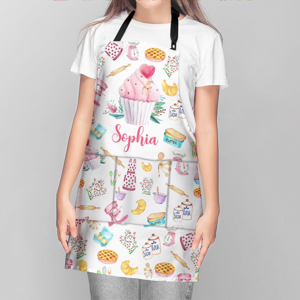 Just A Girl Who Loves Baking - Personalized Baking Apron