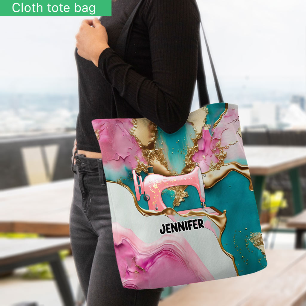 Love Sewing - Personalized Sewing Tote Bag