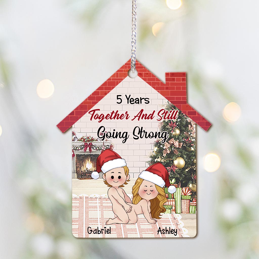 And Still Going Strong - Personalized Couple Ornament