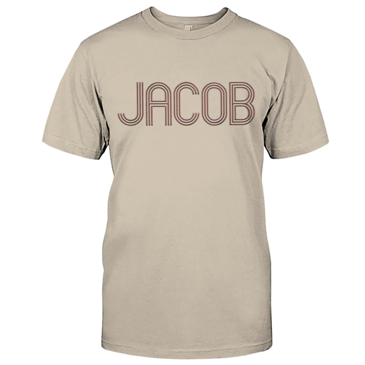 T-shirt brodé personnalisé avec nom - Beau-père