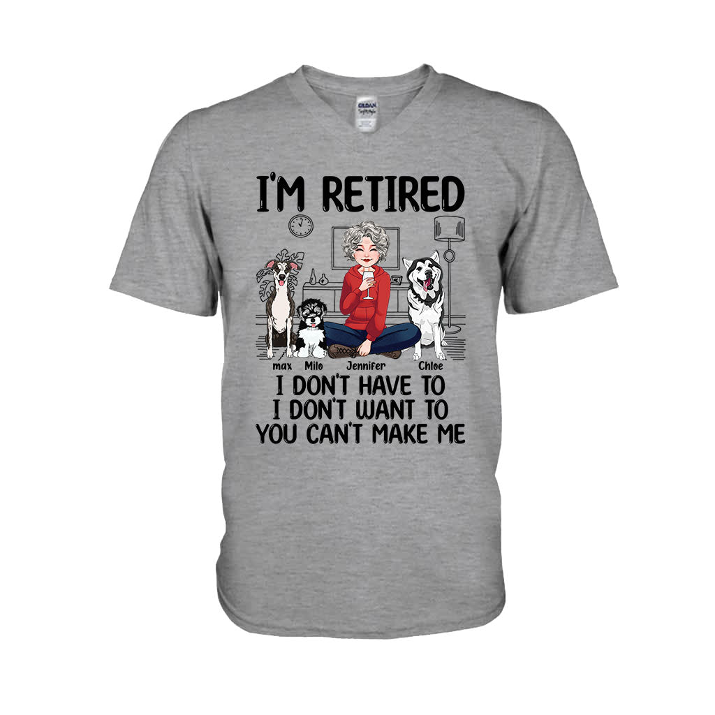 Je suis retraité - T-shirt et sweat à capuche personnalisés pour retraités