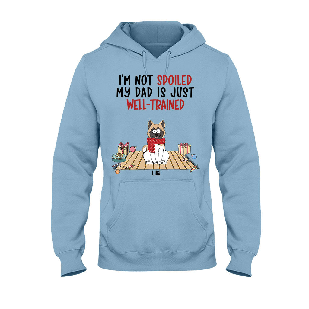 Well Trained Mom/Dad - Personalized Dog T-shirt And Hoodie