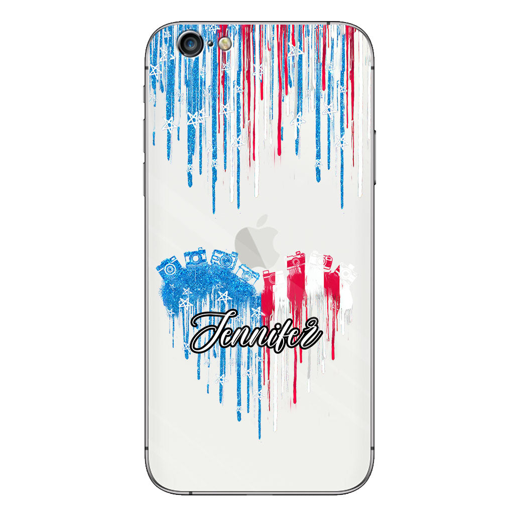 Love Photography - Personalized Photography Clear Phone Case