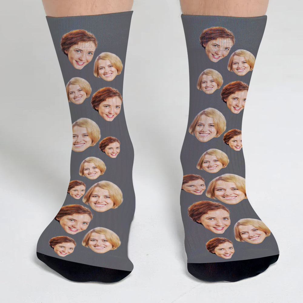 Custom Face - Personalized Bestie Socks