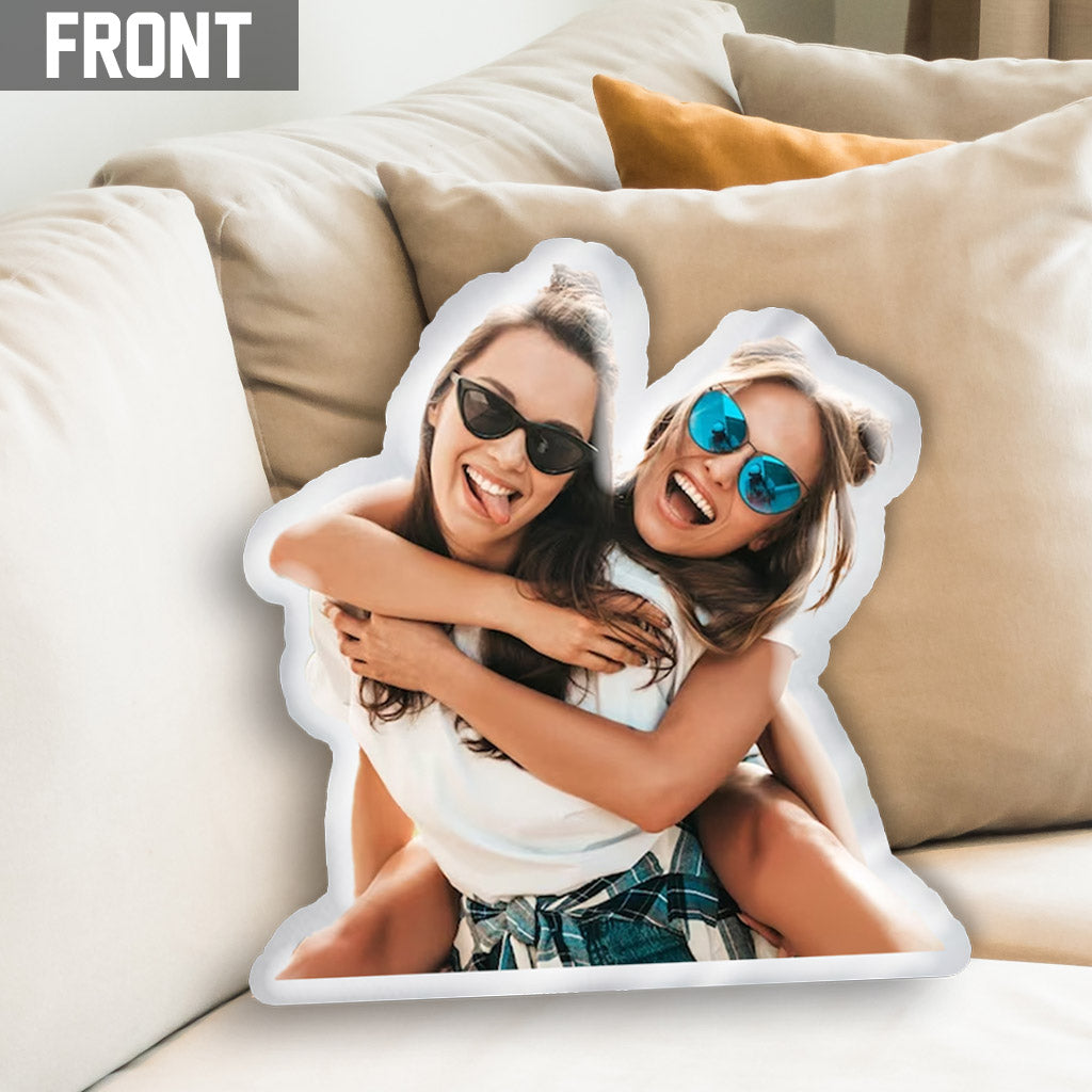Custom Photo Humanoid - Personalized Bestie Shaped Pillow