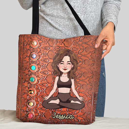 Namaste - Personalized Yoga Tote Bag