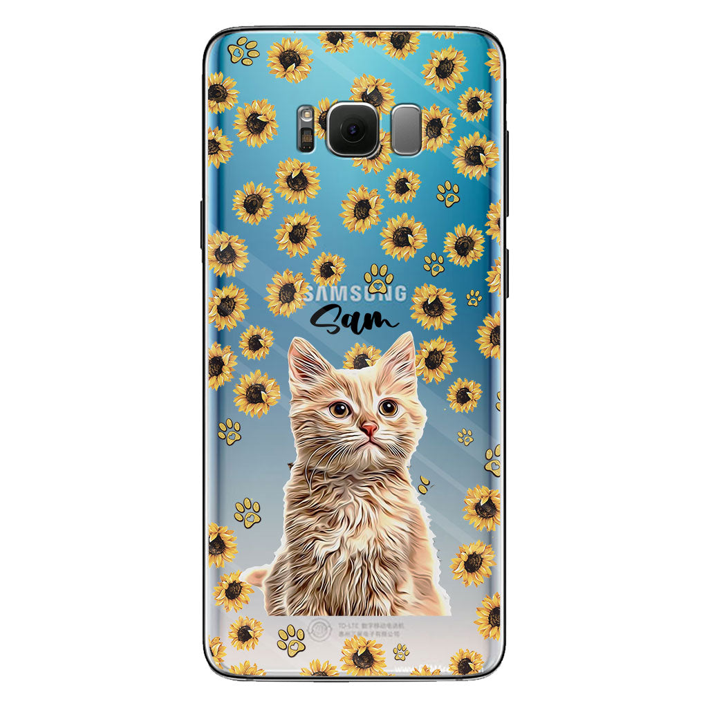 You Are My Sunshine - Personalized Dog Clear Phone Case