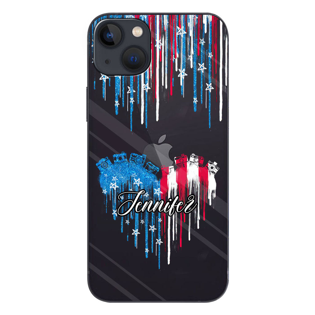 Love Photography - Personalized Photography Clear Phone Case