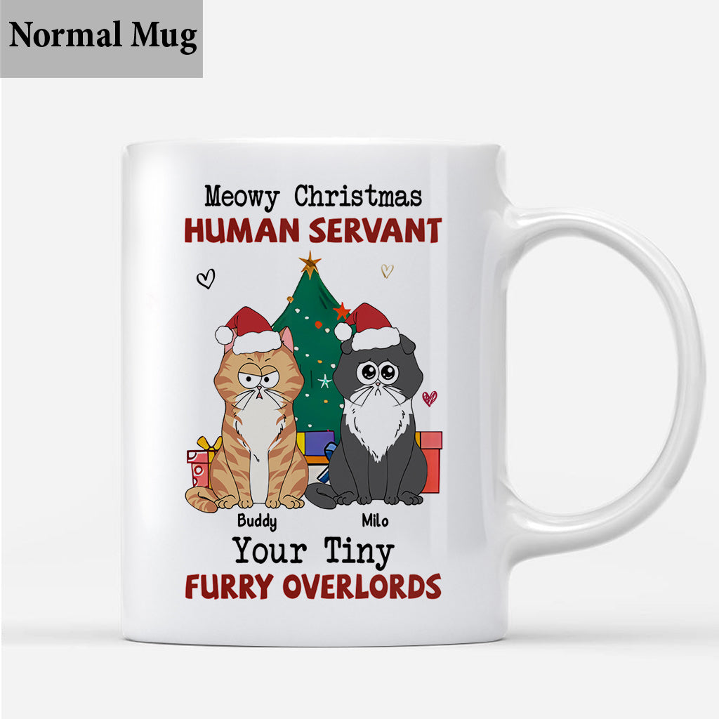 Noël Miaou - Mug Chat Personnalisé