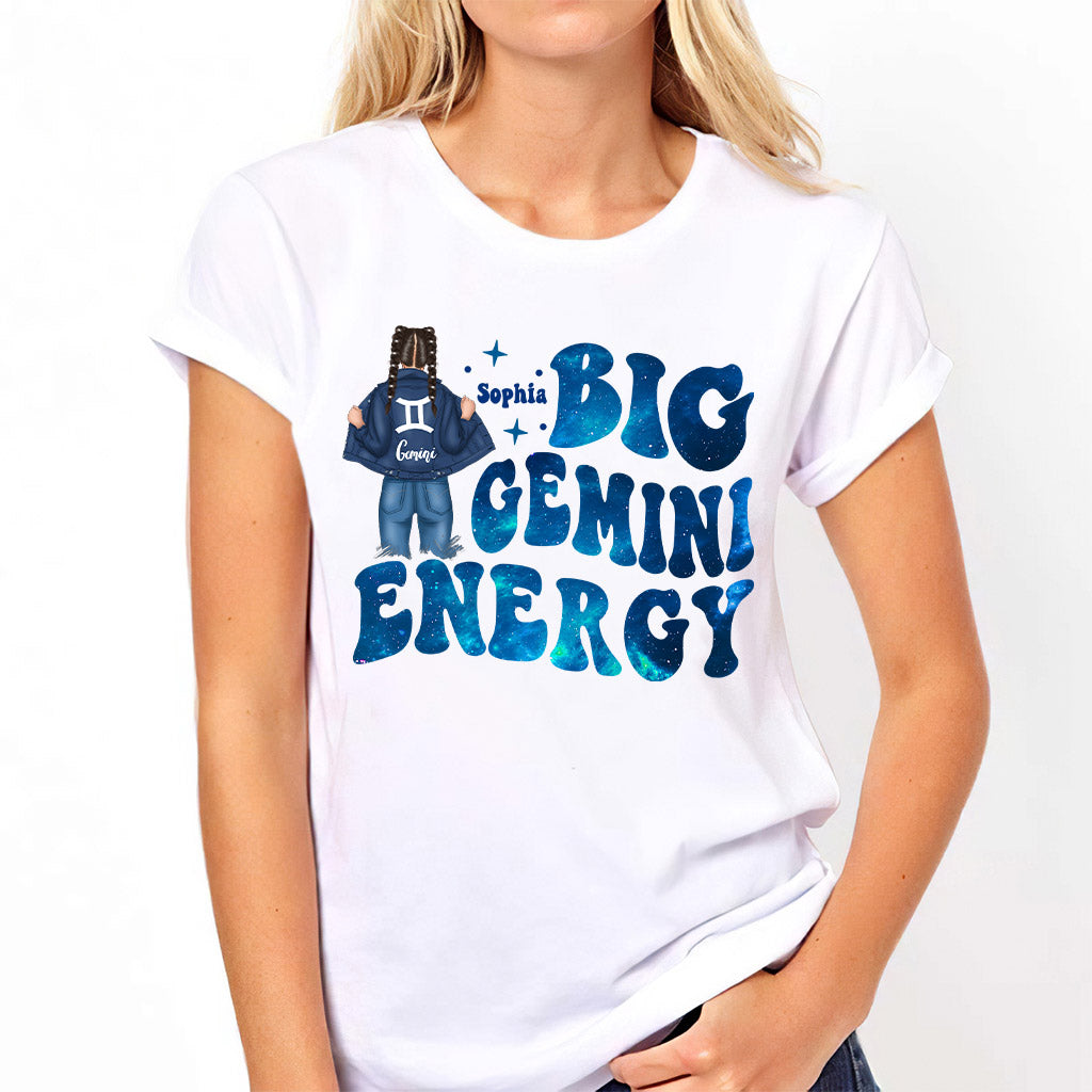 Big Energy - Personalized Horoscope T-shirt And Hoodie
