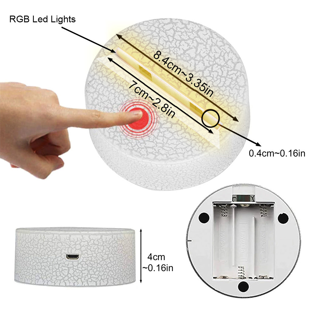 Sentimental Gifts For Bonus Mom - Gift for mom - Personalized Shaped Plaque Light Base