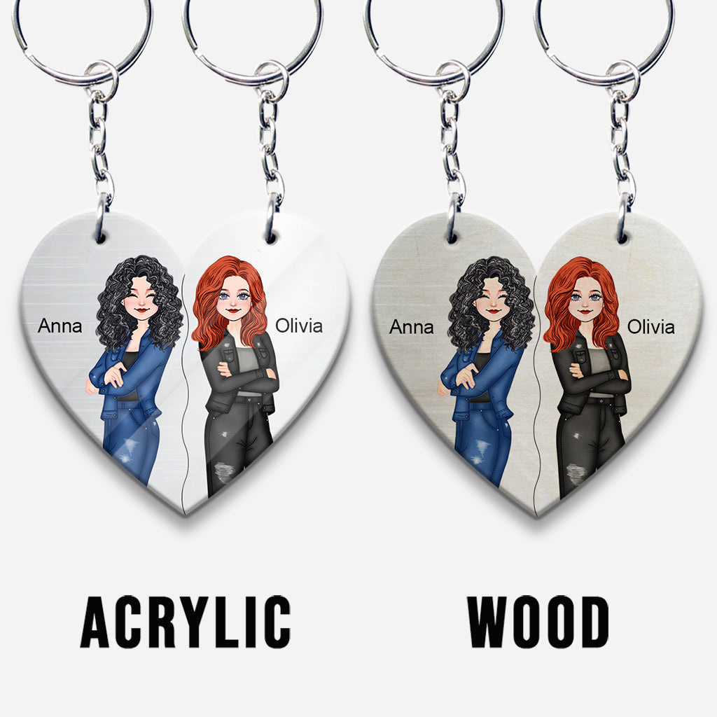 Funny Keychain For Best Friends - Gift for friend - Personalized Keychain