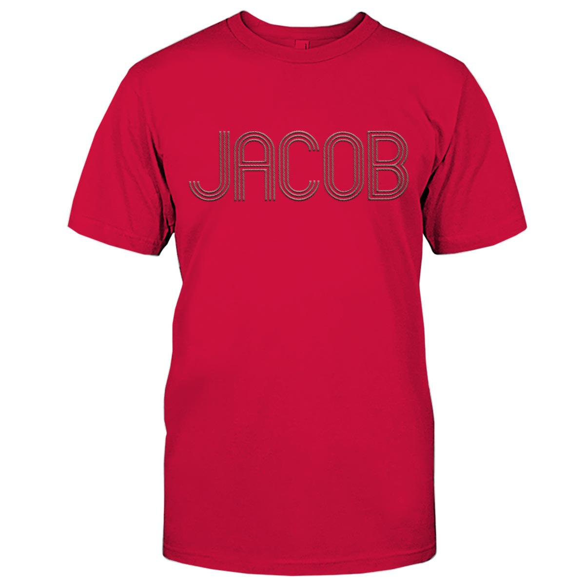 T-shirt brodé personnalisé avec nom - Beau-père