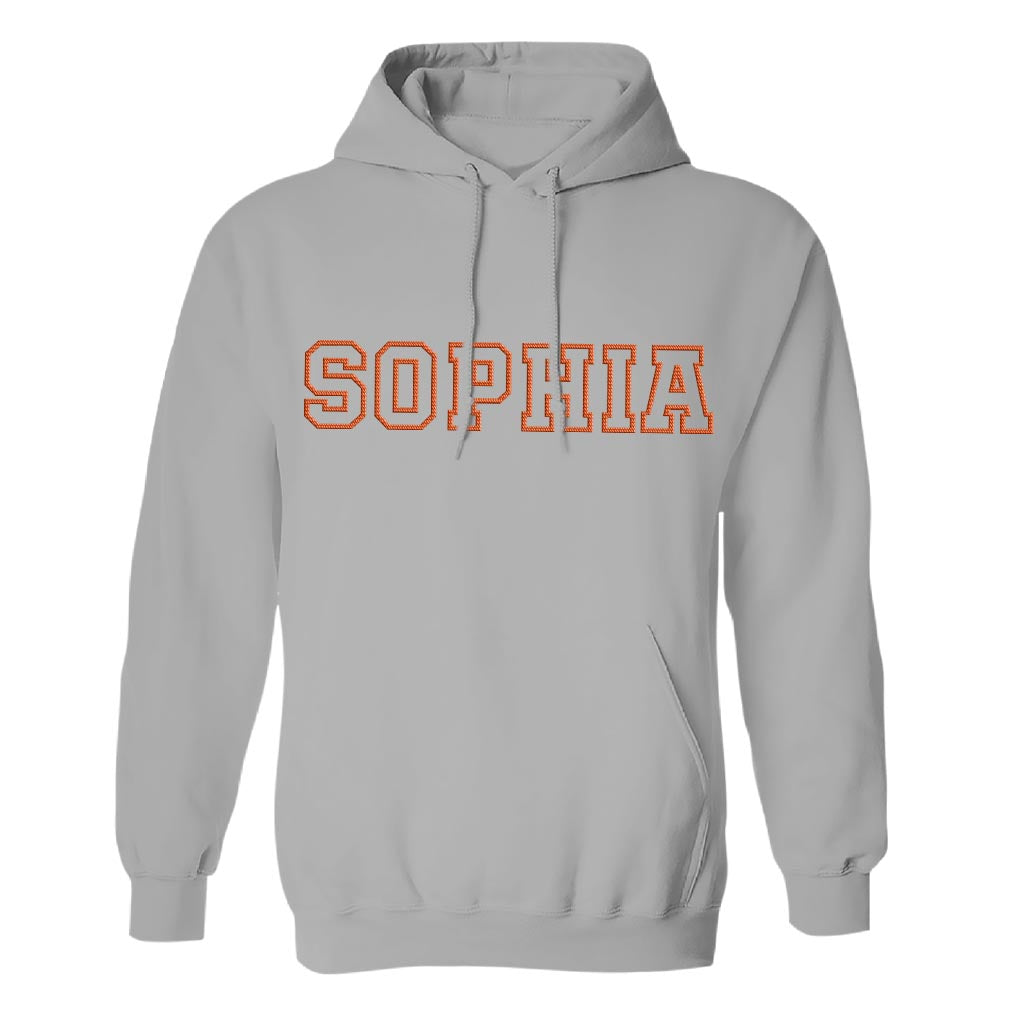 Personalisierter Hoodie mit Stickerei für Stiefmütter – individueller Name