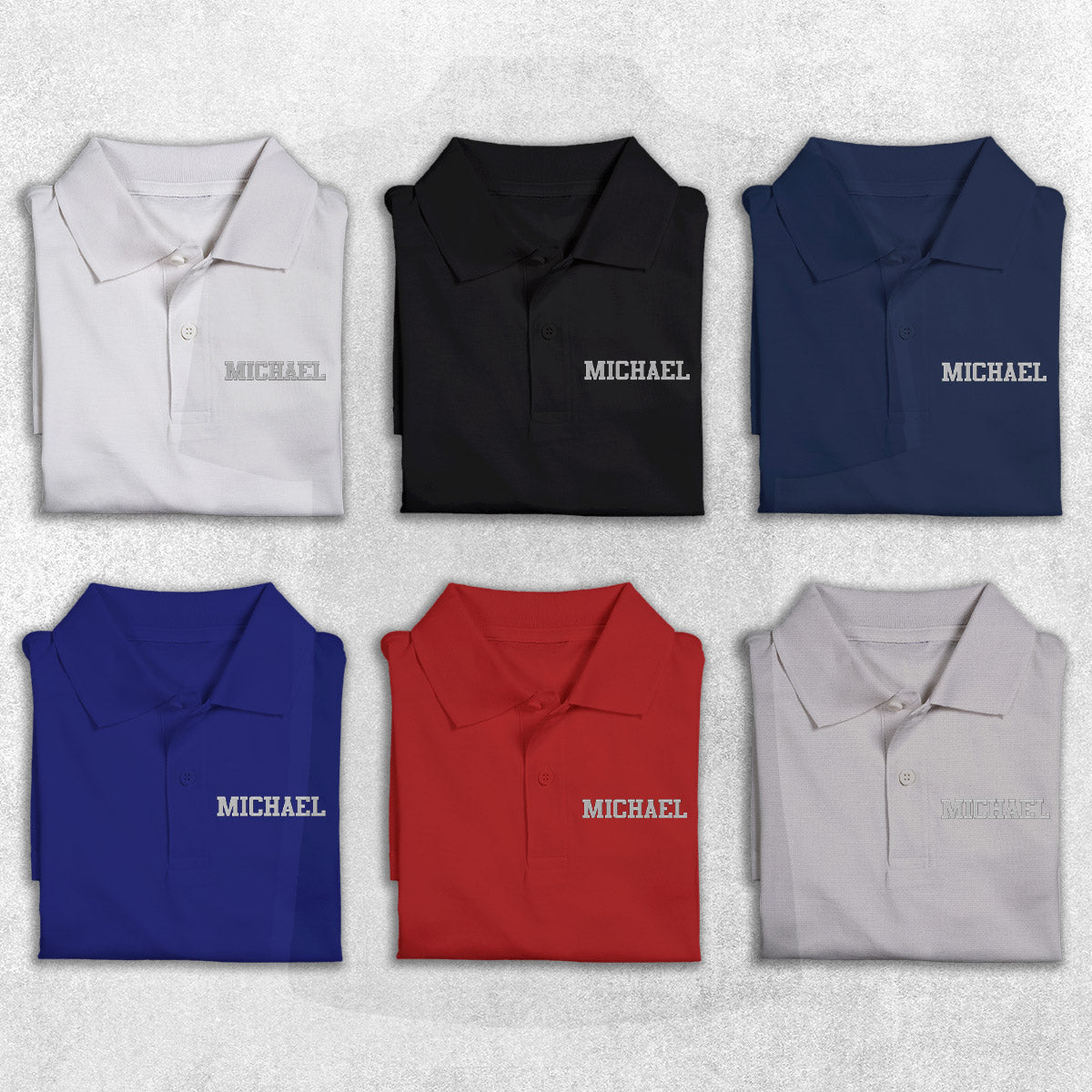 Poloshirt mit individueller Namensstickerei für Ihren Sohn