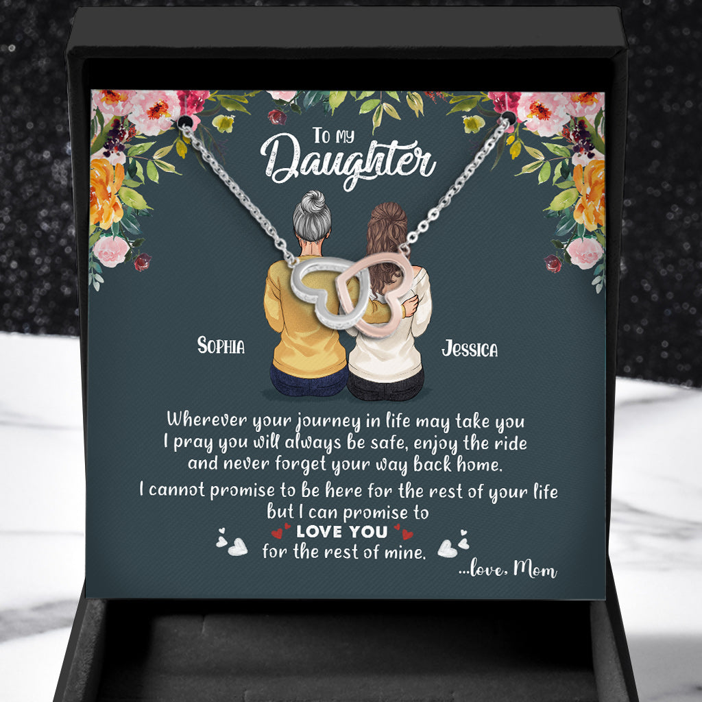 To My Daughter - Personalized Daughter Necklace