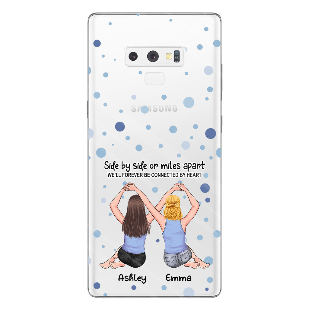 Bestie Forever - Bestie gift for sister - Personalized Clear Phone Case