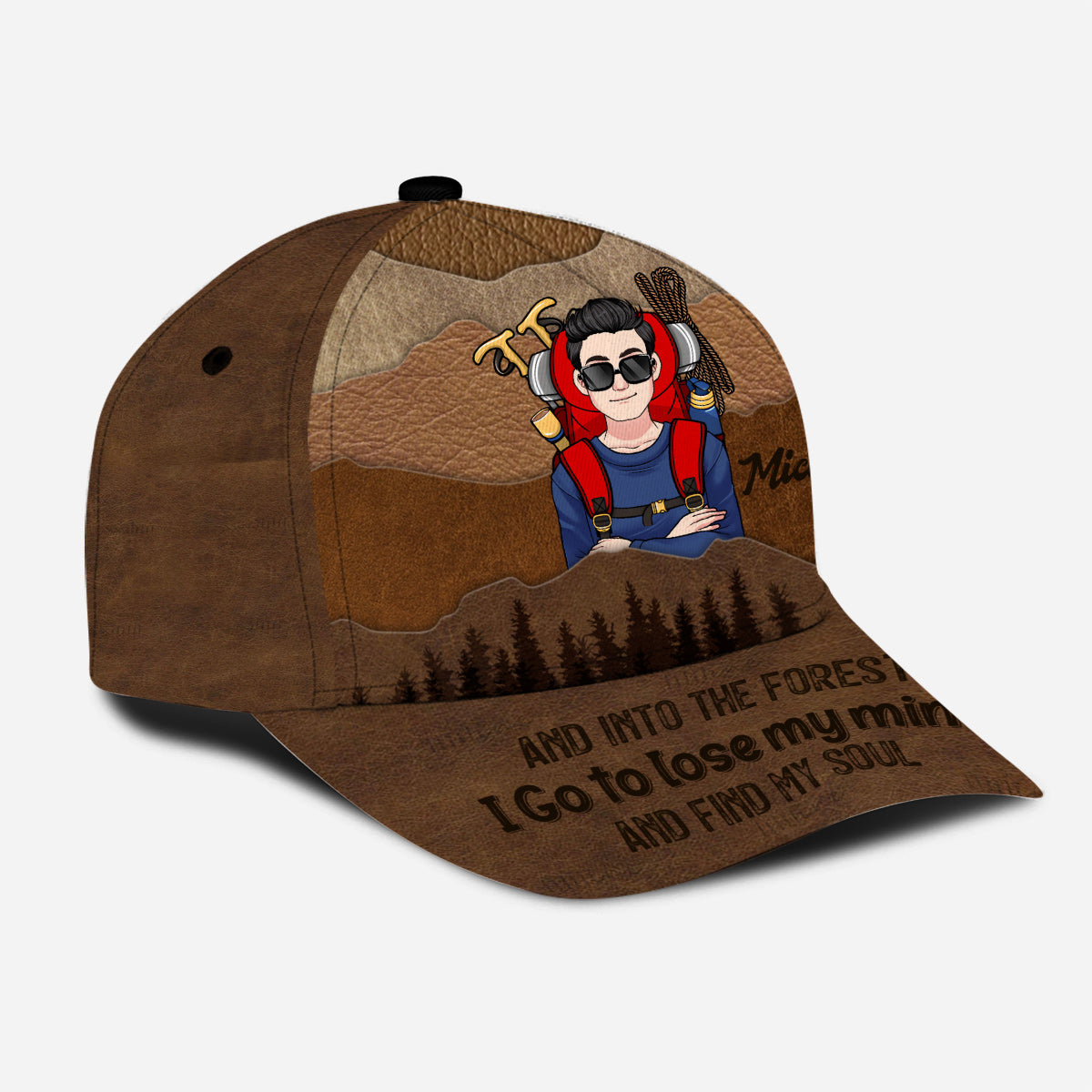 Hiking Hair Don’t Care - Personalized Hiking Classic Cap