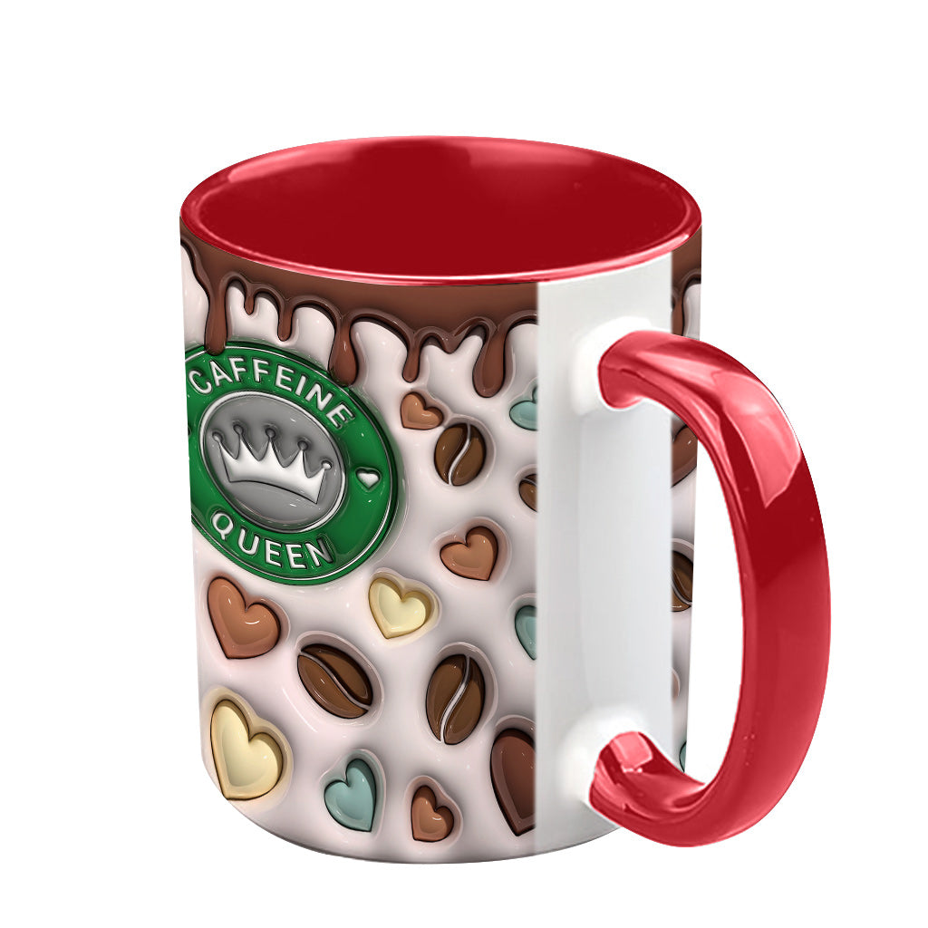 Mug personnalisé « Reine du café »