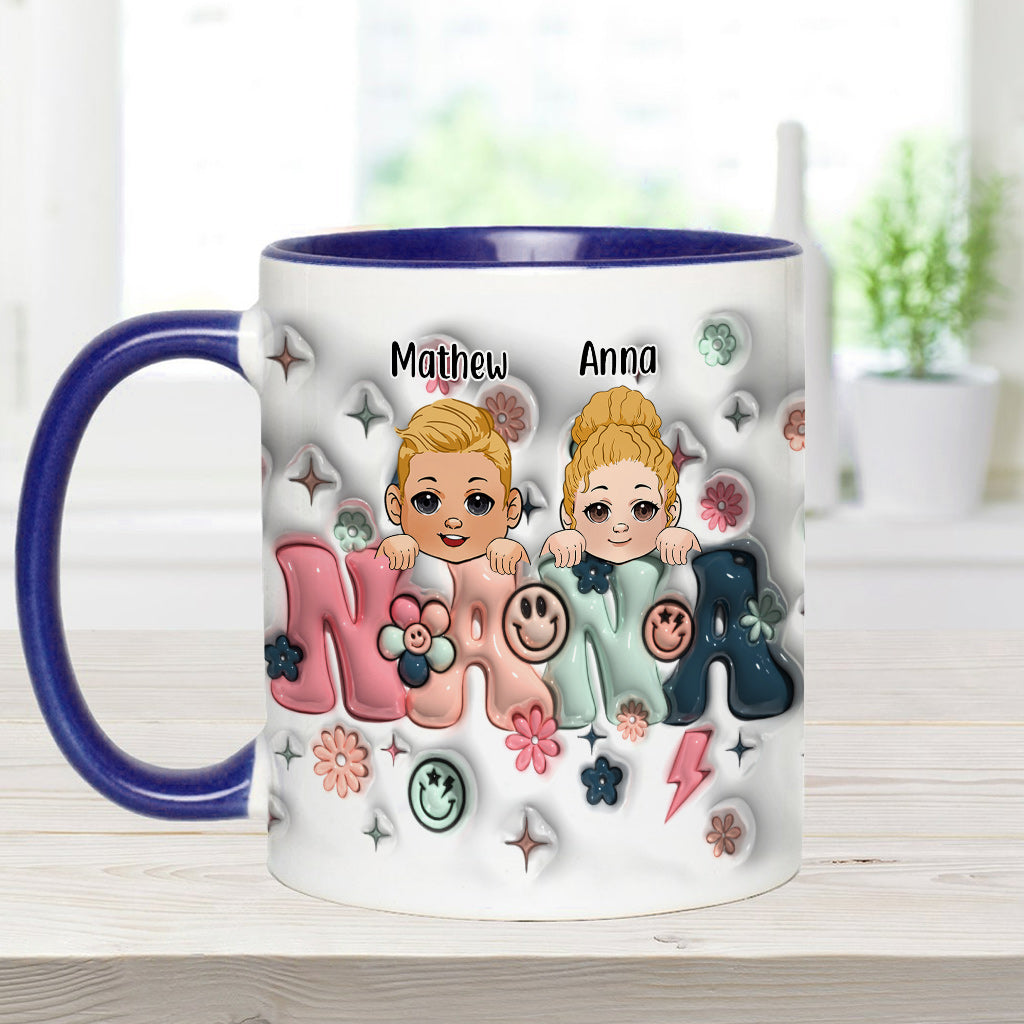 Beste Oma der Welt – Geschenk für Oma – Personalisierte Tasse mit Akzent