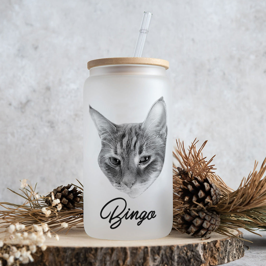 Tout a meilleur goût - Cadeau pour les amoureux des chats et des chiens - Verre à canette personnalisé